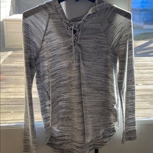 Long sleeve gray sweater